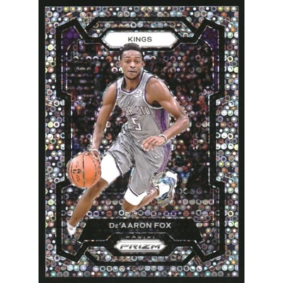 2023-24 Panini Prizm Prizms Fast Break #6 De'Aaron Fox