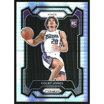 2023-24 Panini Prizm Prizms Hyper #160 Colby Jones