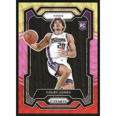 2023-24 Panini Prizm Prizms Multi Wave #160 Colby Jones