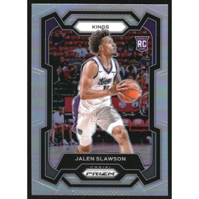 2023-24 Panini Prizm Prizms Silver #149 Jalen Slawson