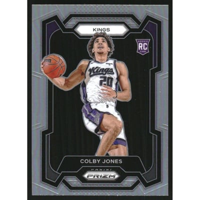 2023-24 Panini Prizm Prizms Silver #160 Colby Jones