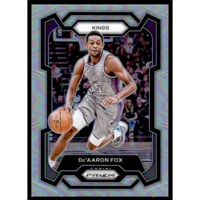 2023-24 Panini Prizm Prizms Silver #6 De'Aaron Fox
