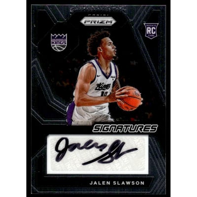 2023-24 Panini Prizm Rookie Signatures #24 Jalen Slawson