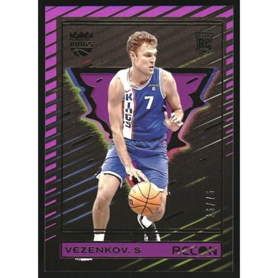 2023-24 Panini Recon Holo Purple #228 Sasha Vezenkov