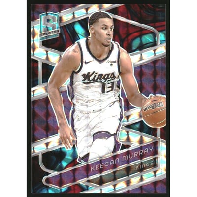 2023-24 Panini Spectra Interstellar #117 Keegan Murray/99