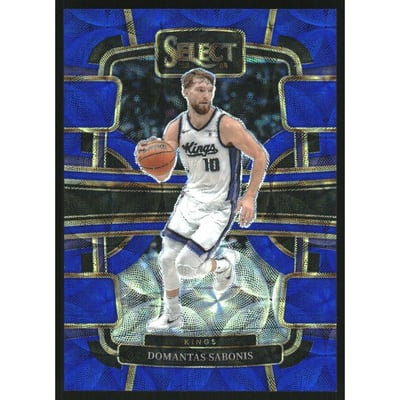2023-24 Select Prizms Blue Scope #25 Domantas Sabonis