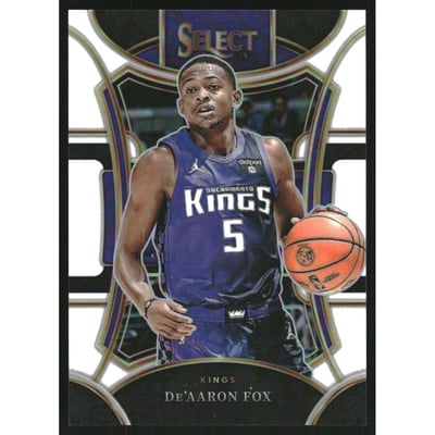 2023-24 Select Prizms White #352 De'Aaron Fox