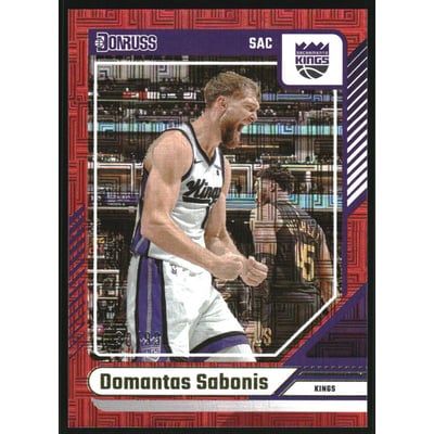 2024-25 Donruss Choice Red #45 Domantas Sabonis