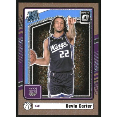 2024-25 Donruss Optic Copper Glitter #290 Devin Carter RR