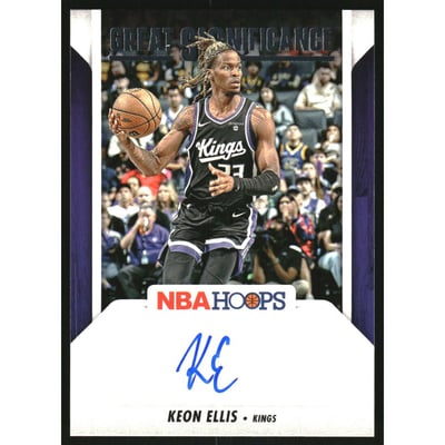 2024-25 Hoops Great SIGnificance #16 Keon Ellis
