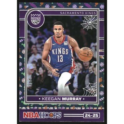 2024-25 Hoops Haunted Hoops Holo Trick or Treat #206 Keegan Murray