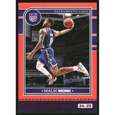 2024-25 Hoops Red #153 Malik Monk