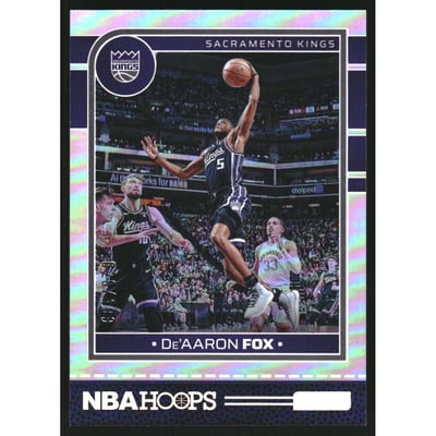 2024-25 Hoops Silver #111 De'Aaron Fox