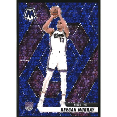 2024-25 Panini Mosaic Mosaic Fast Break Blue #57 Keegan Murray