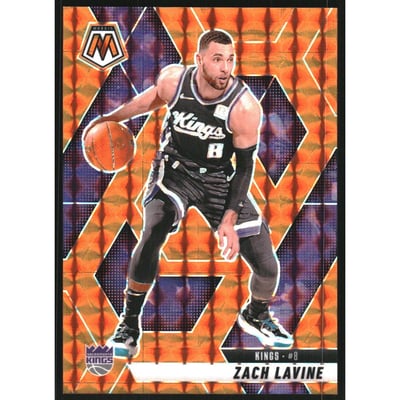 2024-25 Panini Mosaic Mosaic Orange #44 Zach LaVine