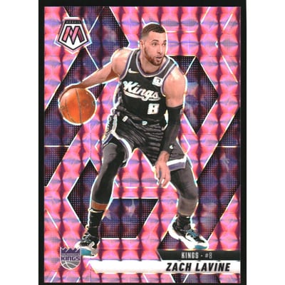2024-25 Panini Mosaic Mosaic Pink #44 Zach LaVine