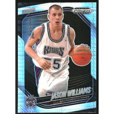 2024-25 Panini Prizm Black Prizms Hyper #294 Jason Williams LGD