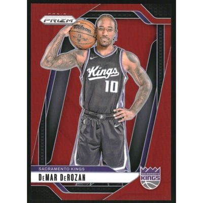 2024-25 Panini Prizm Prizms Red #117 DeMar DeRozan