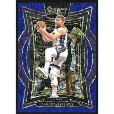 2024-25 Select Blue Scope Prizms #24 Domantas Sabonis