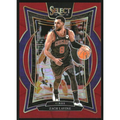 2024-25 Select Red Prizms #10 Zach LaVine