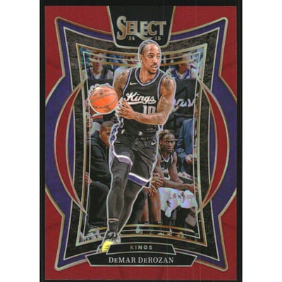 2024-25 Select Red Prizms #33 DeMar DeRozan