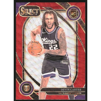 2024-25 Select Red Wave Prizms #269 Devin Carter