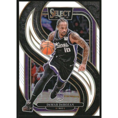 2024-25 Select White Prizms #122 DeMar DeRozan