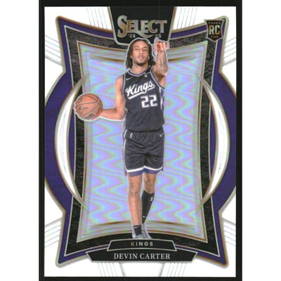 2024-25 Select White Prizms #92 Devin Carter