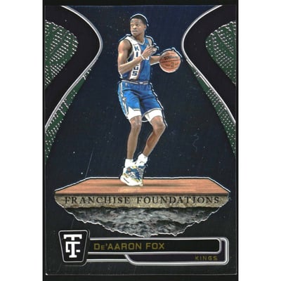 2024-25 Totally Certified Franchise Foundations Mirror Pink #17 De'Aaron Fox