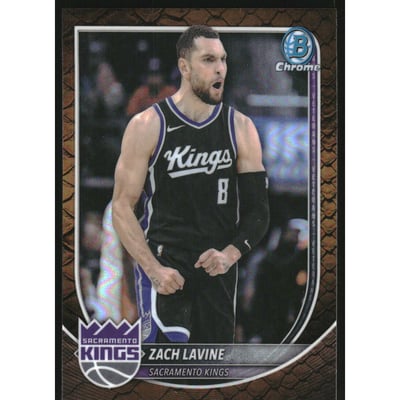 2025-26 Bowman Chrome Reptilian Refractors #BCV128 Zach LAVine