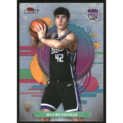 2025-26 Finest Refractors #132 Maxime Raynaud U