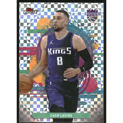 2025-26 Finest X-Fractors #169 Zach Lavine U