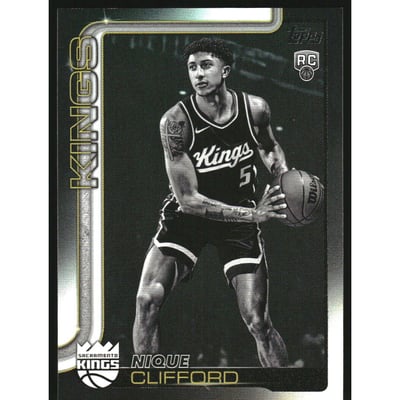 2025-26 Topps Blackout #224 Nique Clifford