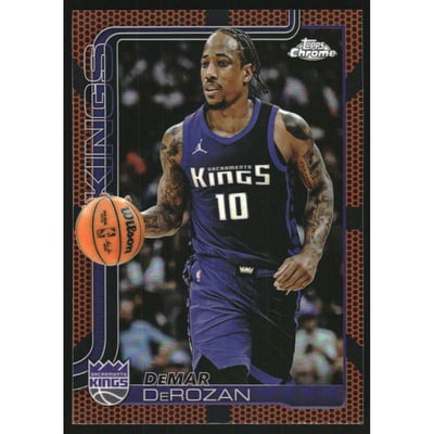 2025-26 Topps Chrome Basketball Refractors #240 DeMar DeRozan