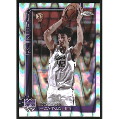 2025-26 Topps Chrome RayWave Refractors #293 Maxime Raynaud