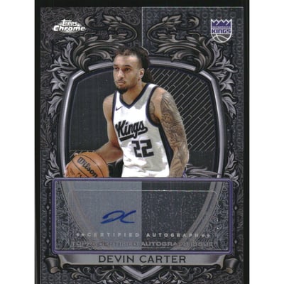 2025-26 Topps Chrome Signature Style #SSDC Devin Carter