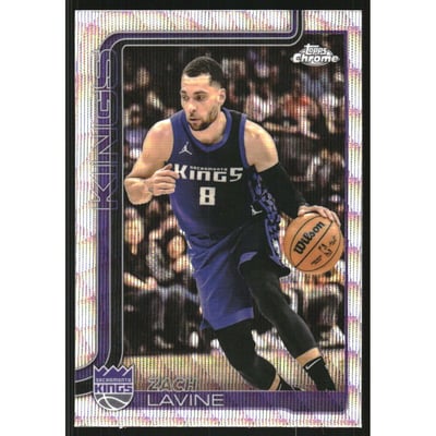 2025-26 Topps Chrome Wave Refractors #232 Zach LaVine