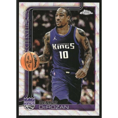 2025-26 Topps Chrome Wave Refractors #240 DeMar DeRozan