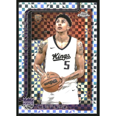 2025-26 Topps Chrome X-Fractors #274 Nique Clifford