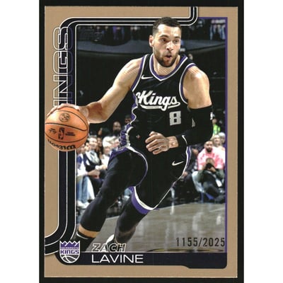 2025-26 Topps Gold #163 Zach LaVine