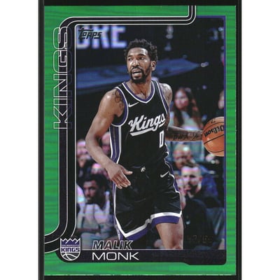 2025-26 Topps Green Rainbow #164 Malik Monk