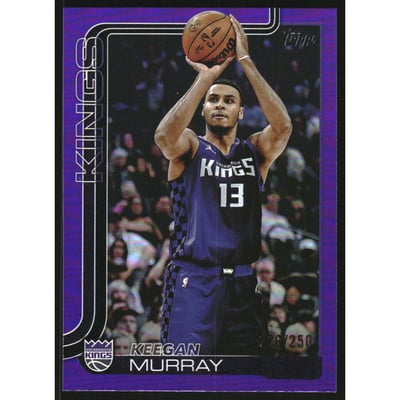 2025-26 Topps Purple Rainbow #166 Keegan Murray