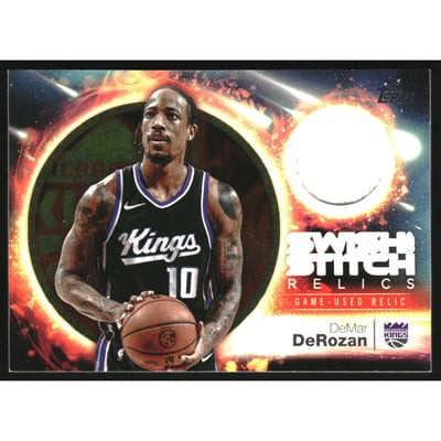2025-26 Topps Swish and Stitch Relics #SSTDD DeMar DeRozan