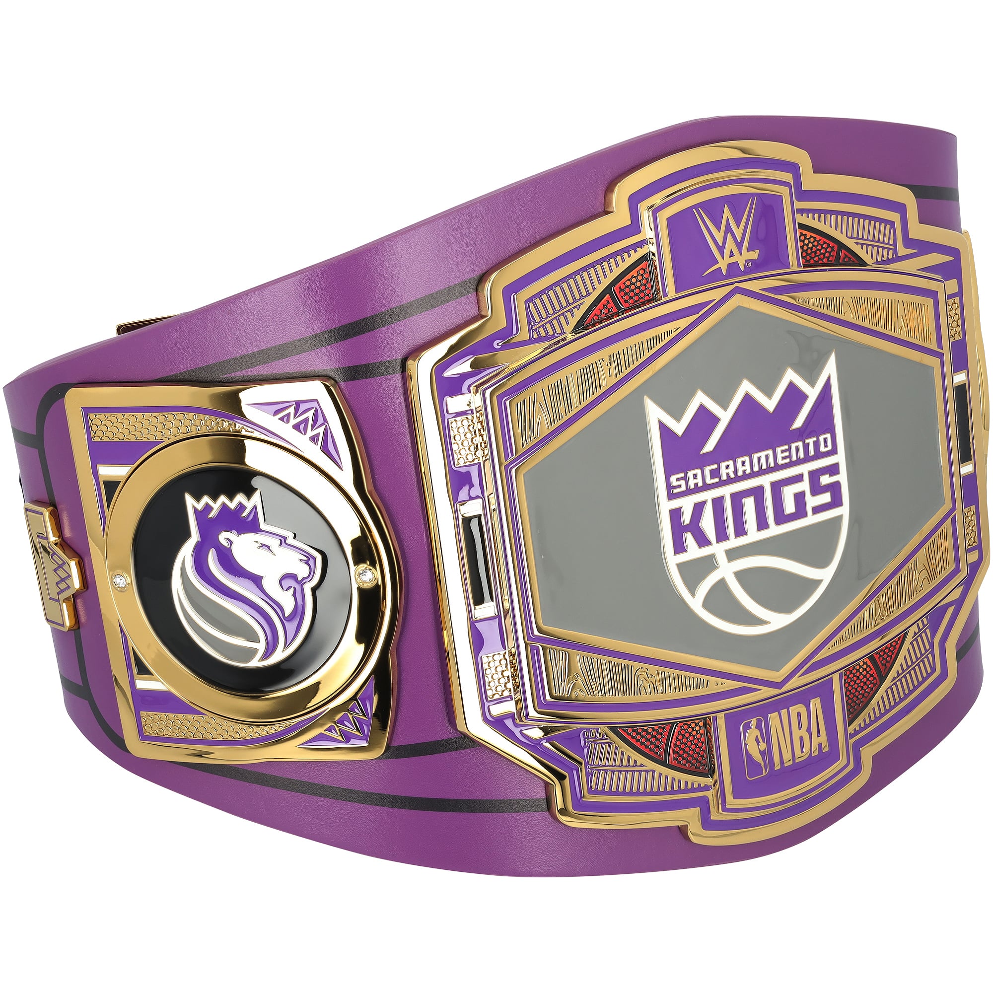 Chris Webber Sacramento Kings Autographed WWE Legacy Title Belt with "HOF 21" Inscription
