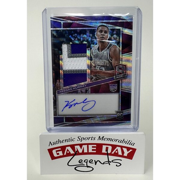 Keegan Murray Autographed Trading Cards, Signed Keegan Murray 