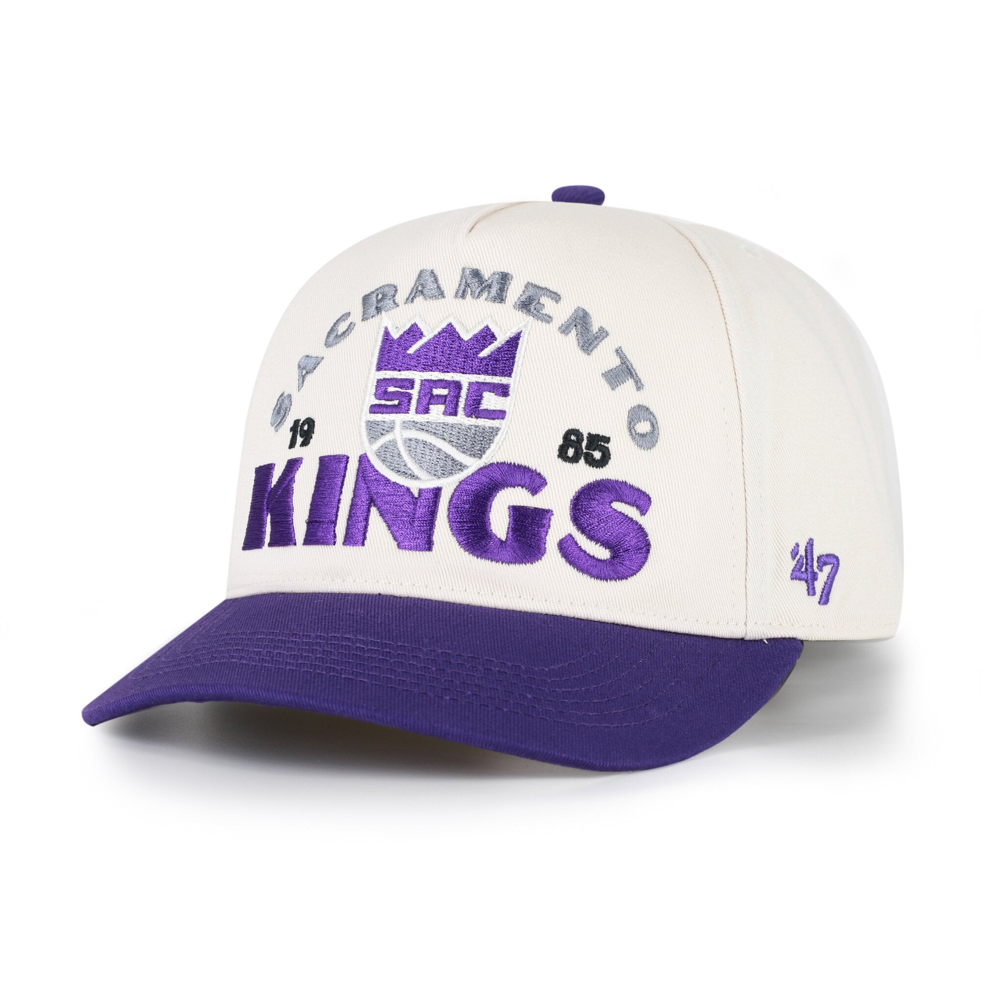Casquette ajustable Arcitext Hitch '47 Natural Sacramento Kings pour homme