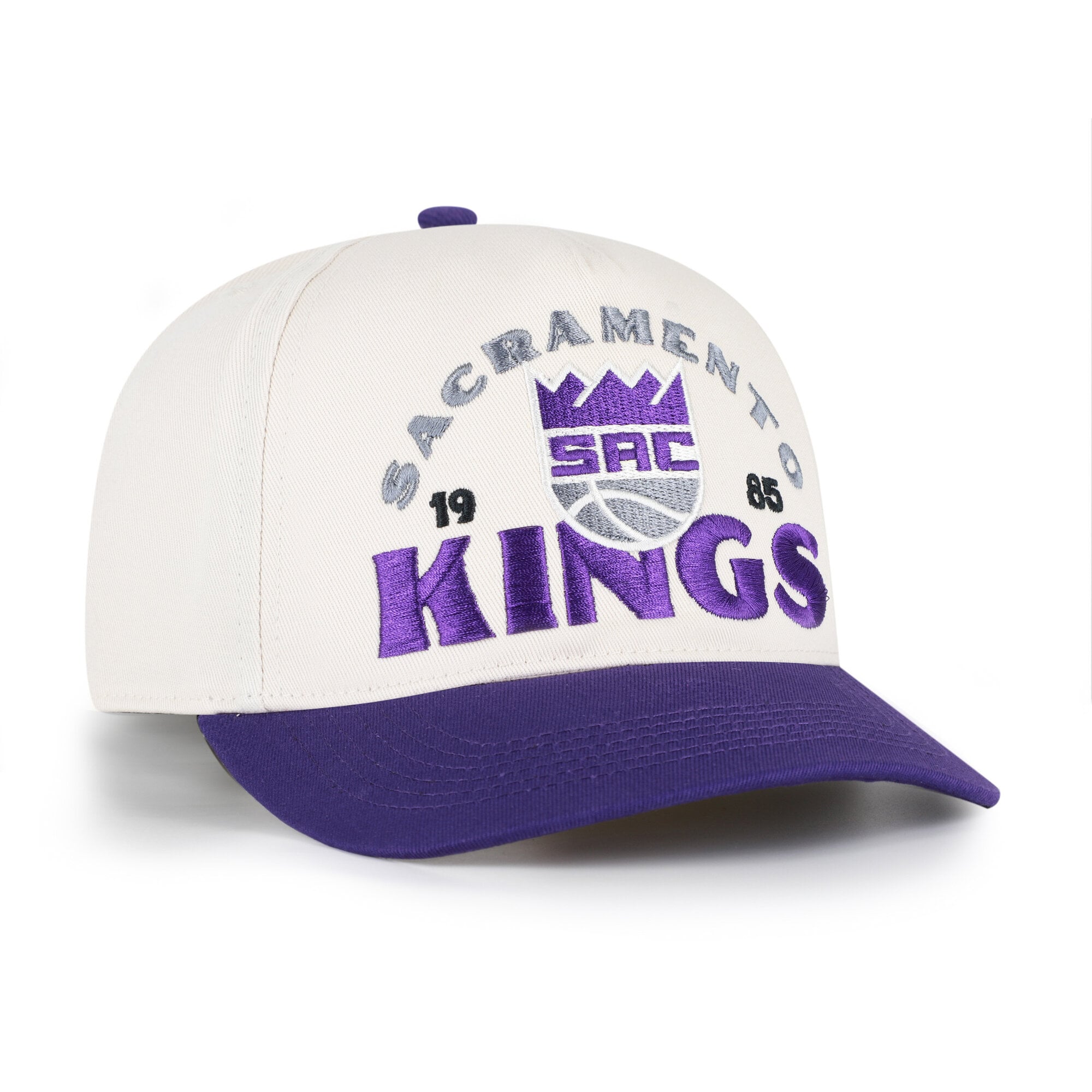 Casquette ajustable Arcitext Hitch '47 Natural Sacramento Kings pour homme