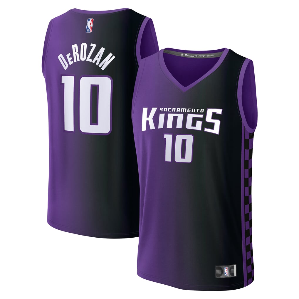Maillot réplique Fanatics Fast Break des Sacramento Kings DeMar DeRozan - Édition Statement - Violet