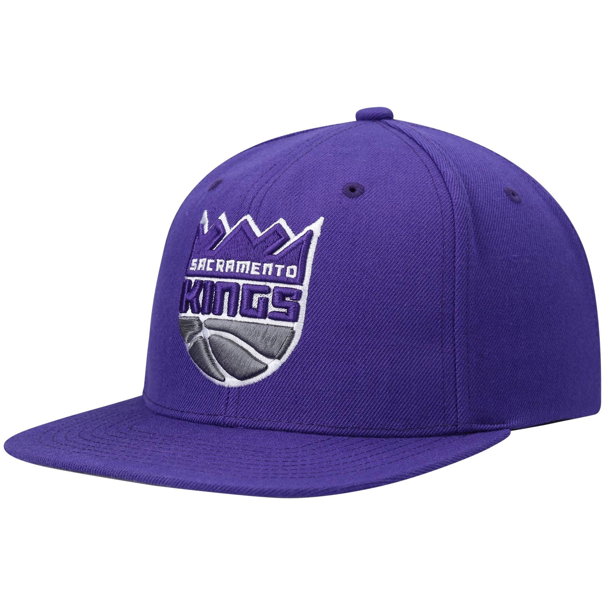 Men's Sacramento Kings Mitchell & Ness Purple Ground 2.0 Snapback Hat