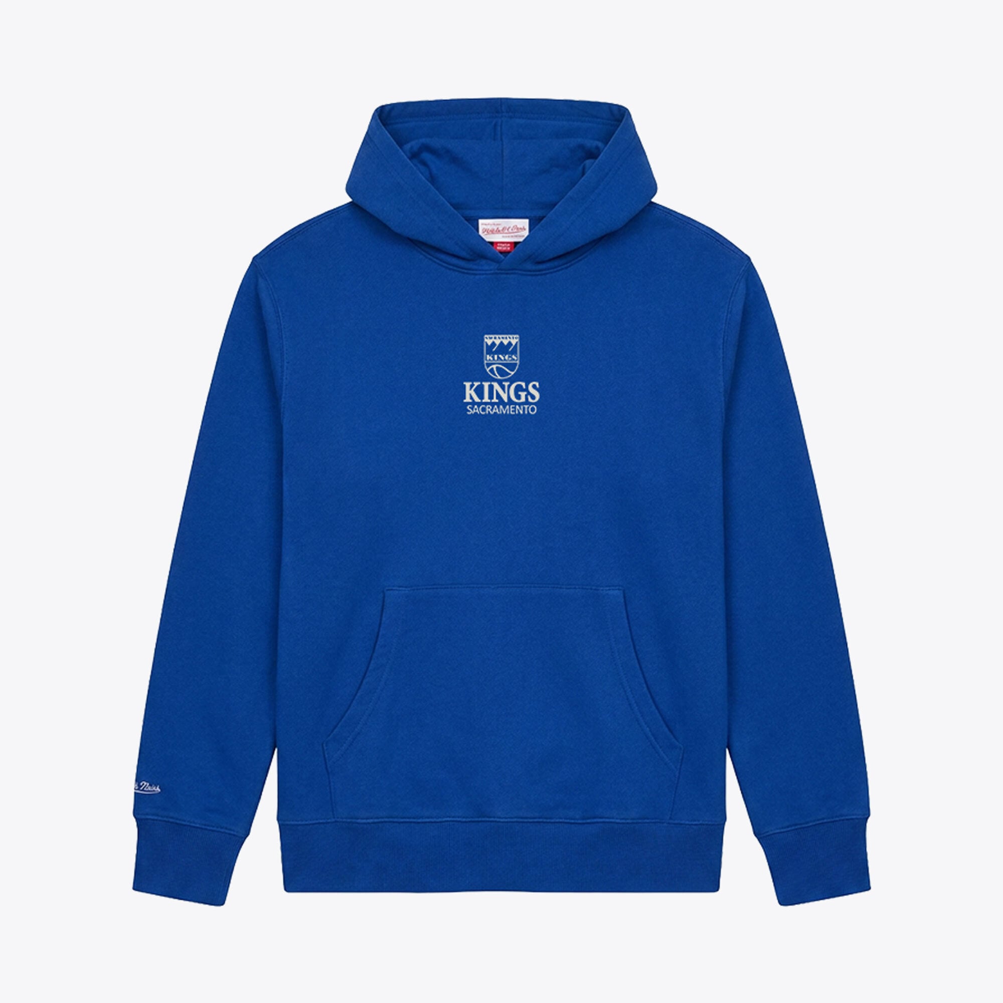Men's Mitchell & Ness Royal Sacramento Kings Core Fleece Hoodie